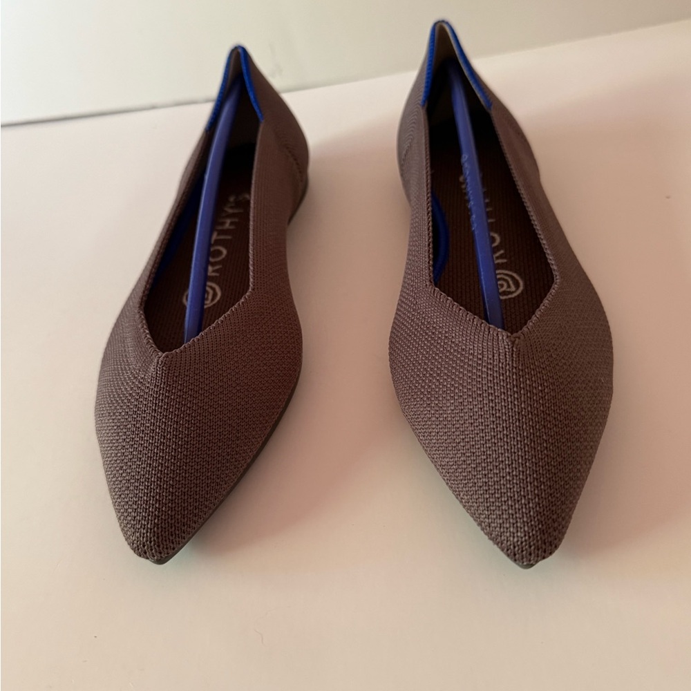 Rothy's The Point Mink Knit Flats Women’s 5.5